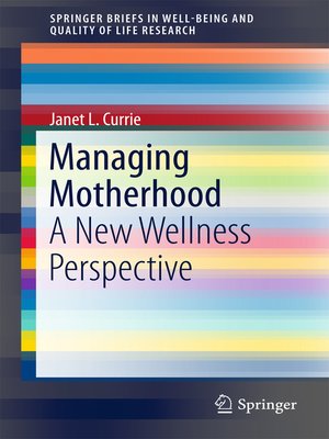 cover image of Managing Motherhood